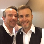 Cheeky selfie with gary Barlow